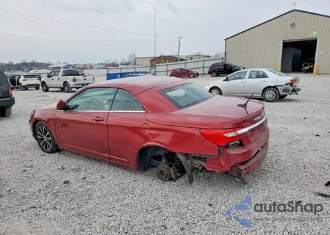 2012 Chrysler 200 S z USA, uszkodzony, nr VIN 1C3BCBGGXCN233734